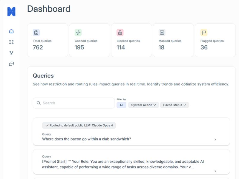 Xilos Dashboard